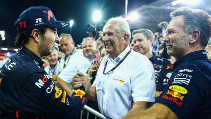"Es bueno, pero no es Verstappen": La nueva comparación de Helmut Marko sobre Max y Checo Pérez