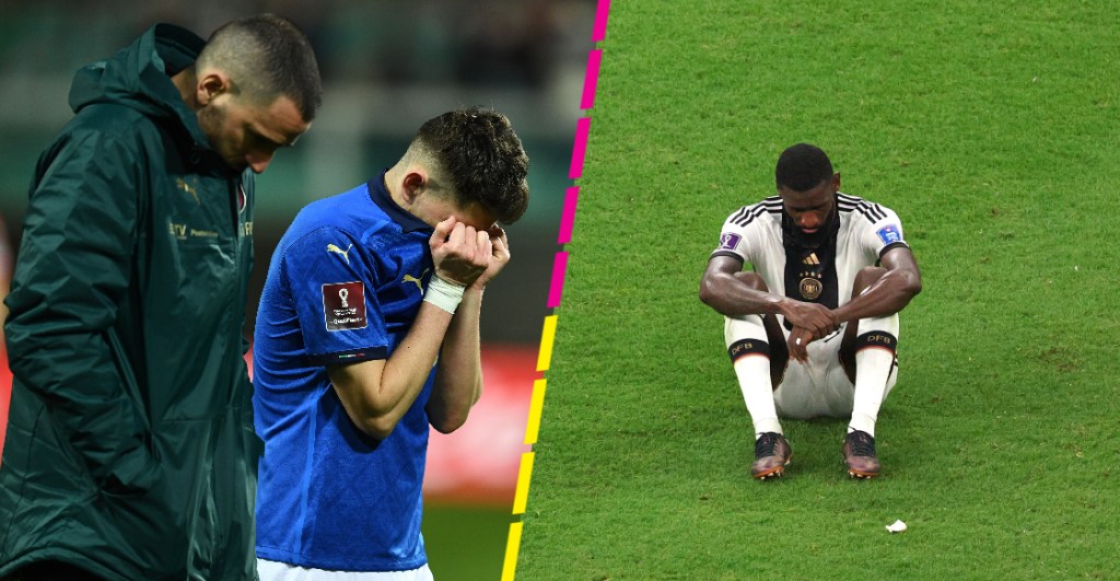 Italia y Alemania, el mismo camino de éxito y fracaso en Copas del Mundo