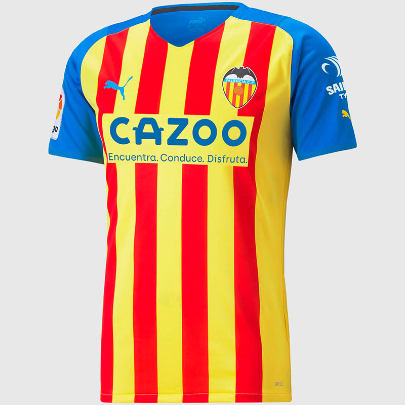 Jersey del Valencia para 2022