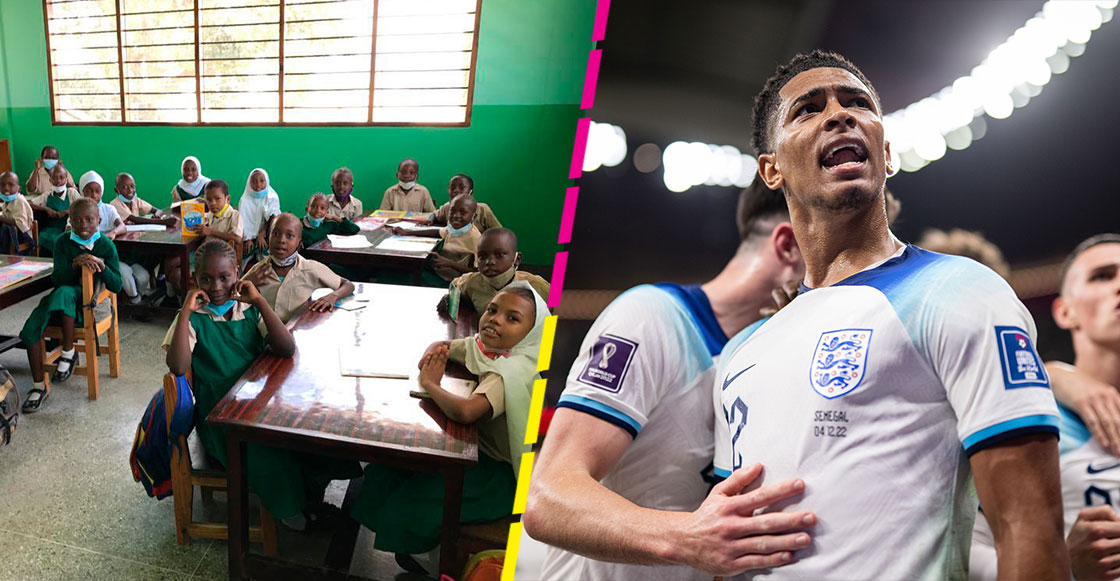 Jude Bellingham, la estrella mundialista de Inglaterra que construye escuelas en Kenia
