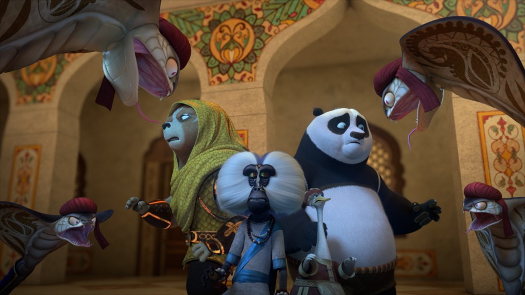 Imagen de la segunda temporada de Kung Fu Panda