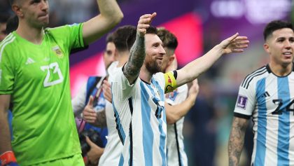 "Este equipo es una locura": Las palabras de Messi tras clasificar a la final de Qatar 2022