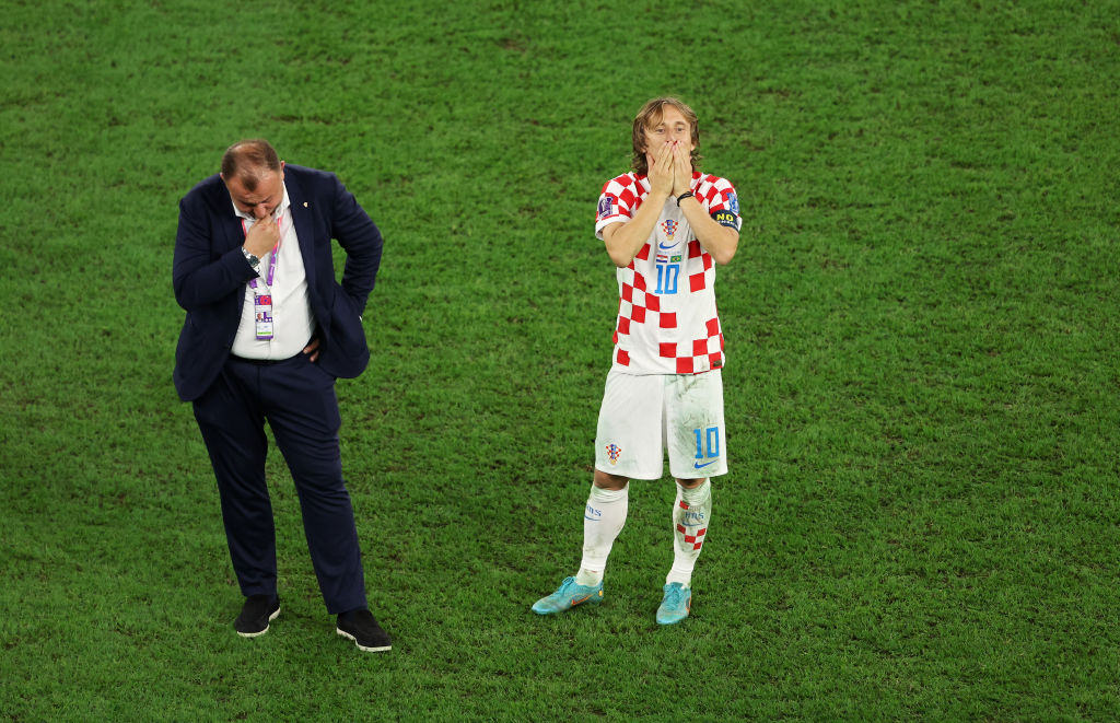 Luka Modric tras eliminar a Brasil