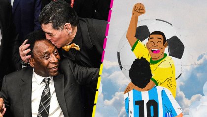 Diferencias, insultos y reencuentros: La controvertida relación entre Pelé y Maradona