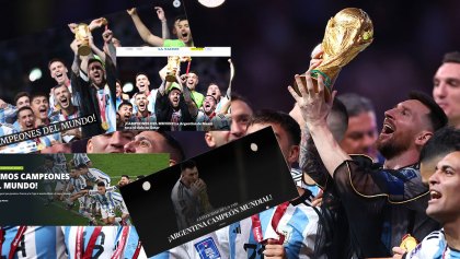 Messi Campeón del mundo Argentina