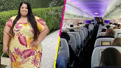 Mujer denuncia que no la dejaron subir a un avión por "sobrepeso" y ahora tendrán qué pagarle la terapia