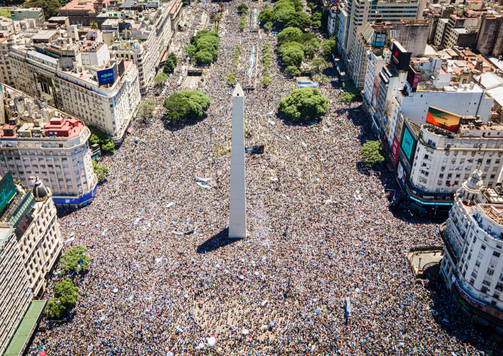 EN VIVO: Los festejos de Argentina en Buenos Aires con la Copa del Mundo