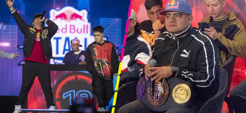 "La gente piensa que llegar y ganar en casa es como pasearte", las palabras de Aczino tras el tricampeonato de Red Bull Batalla