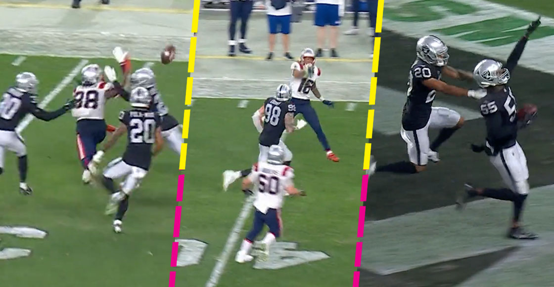 ¡Era para el otro lado! El osote de Jakobi Meyers en la derrota inverosimil de los Patriots ante Raiders