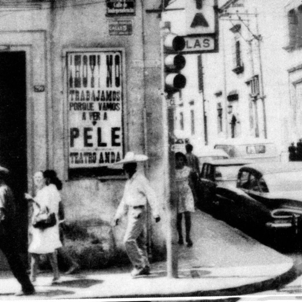 Pelé en Guadalajara México 1970