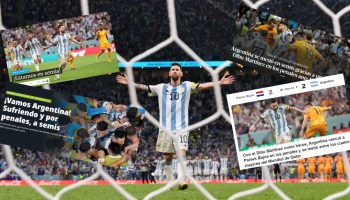"El sueño de Messi" y el 'Dibu' Martínez de héroe, así reaccionó la prensa en Argentina tras el pase a semis