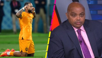 Un crossover random de Qatar 2022: La respuesta de Memphis Depay a Charles Barkles tras la eliminación de Estados Unidos