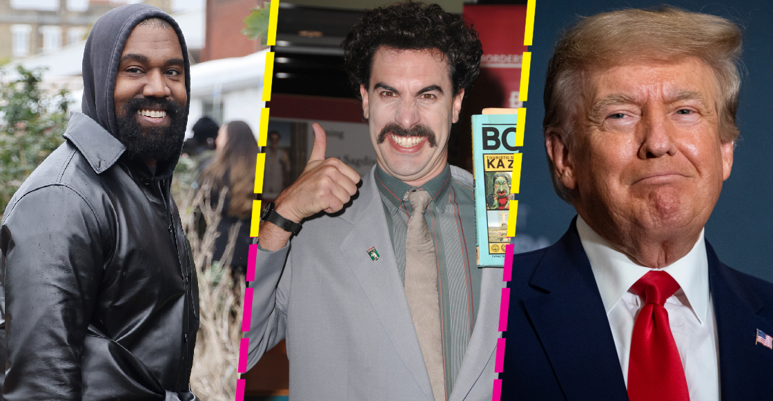 Sacha Baron Cohen trae de vuelta a Borat para burlarse de Kanye West y Donald Trump