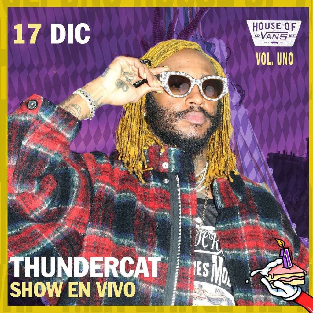 ¡Gánate un M&G muy especial y pases para el concierto de Thundercat en la CDMX!