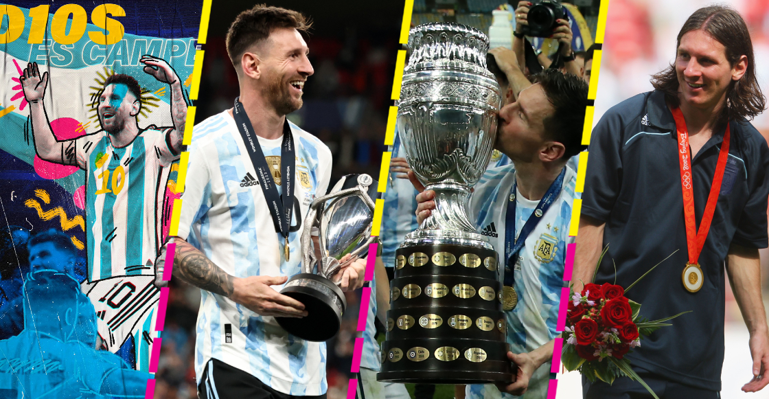 Todos los títulos que ha ganado Lionel Messi con Selección de Argentina