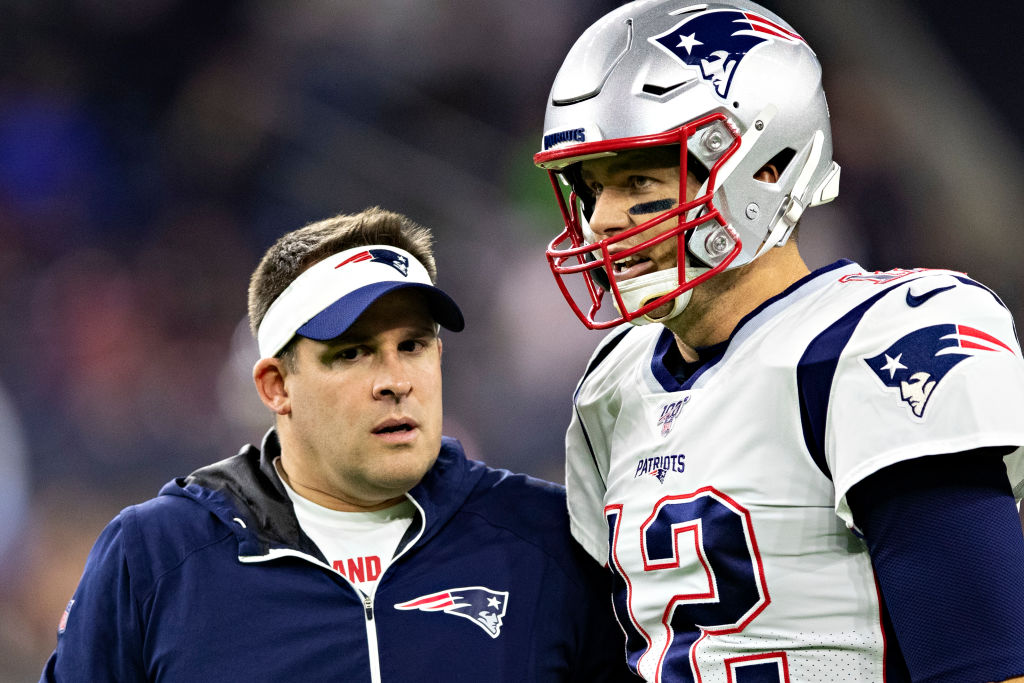 Tom Brady y Josh McDaniels en su época con los Raiders