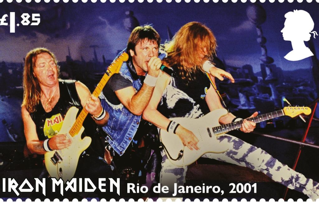Iron Maiden tendrá sus propios sellos postales (y te decimos cómo conseguirlos)