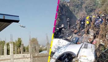 68 personas mueren luego de que avión comercial se desplomara en Nepal