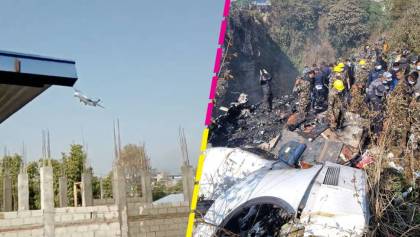 68 personas mueren luego de que avión comercial se desplomara en Nepal