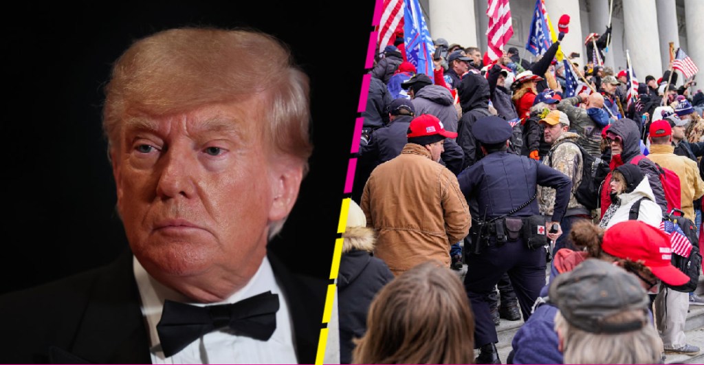 Presentan millonaria demanda contra Trump por muerte de un policía en el asalto al Capitolio