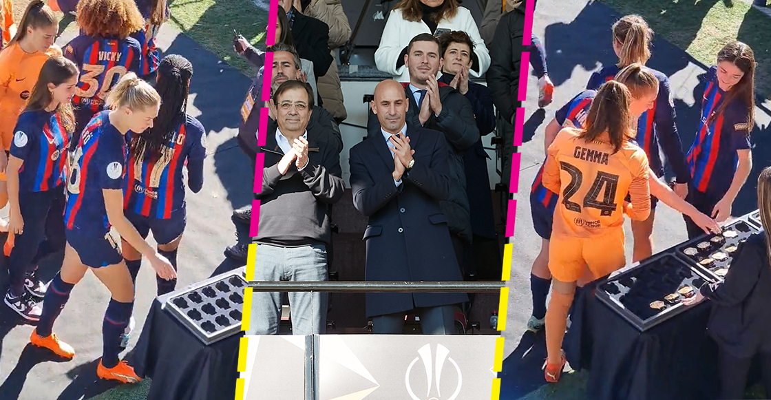 ¿Qué pasó? La polémica entrega de medallas en el título del Barcelona en la Supercopa Femenina