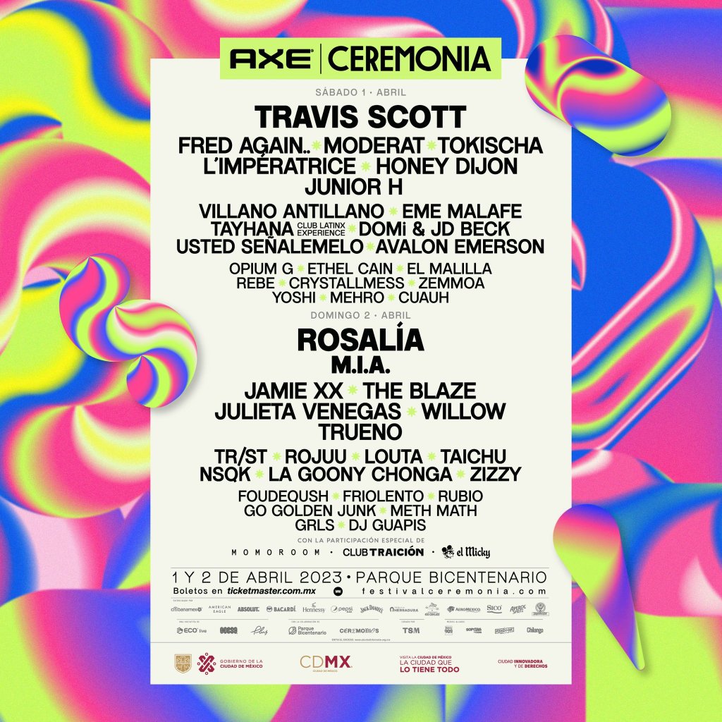 ¡Rosalía y The Blaze se suman al cartel de Ceremonia 2023!