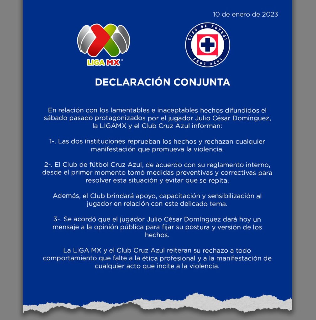 Capacitación y sensibilización: Las supuestas sanciones de Cruz Azul y la Liga MX al 'Cata' por la fiesta temática del 'Chapo'