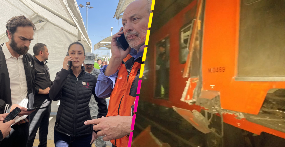 Las palabras de Sheinbaum sobre el choque de trenes en la Línea 3 del Metro