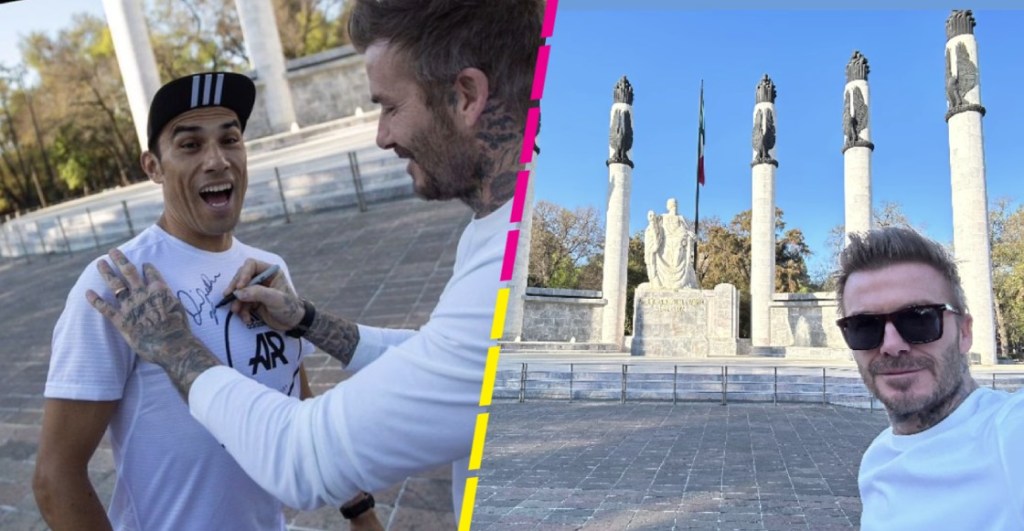 Las mejores fotos, memes y reacciones de la visita de David Beckham en México