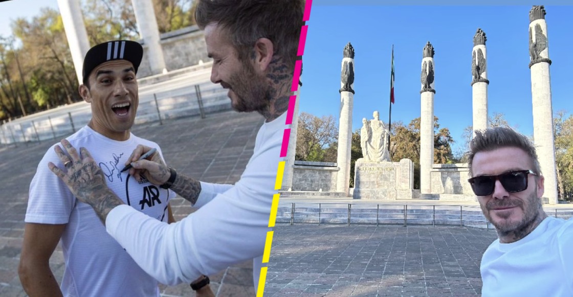 Las mejores fotos, memes y reacciones de la visita de David Beckham en México