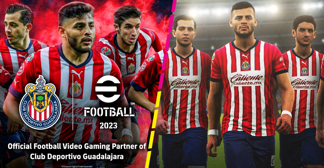 eFootball y Konami fichan a Chivas como club exclusivo para el videojuego