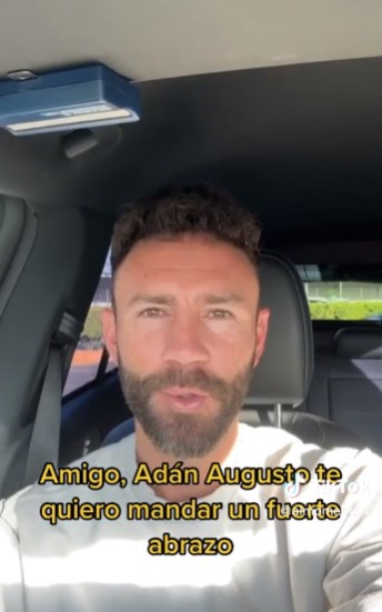 Futbolistas mandan "mensaje de apoyo" a Adán Augusto López