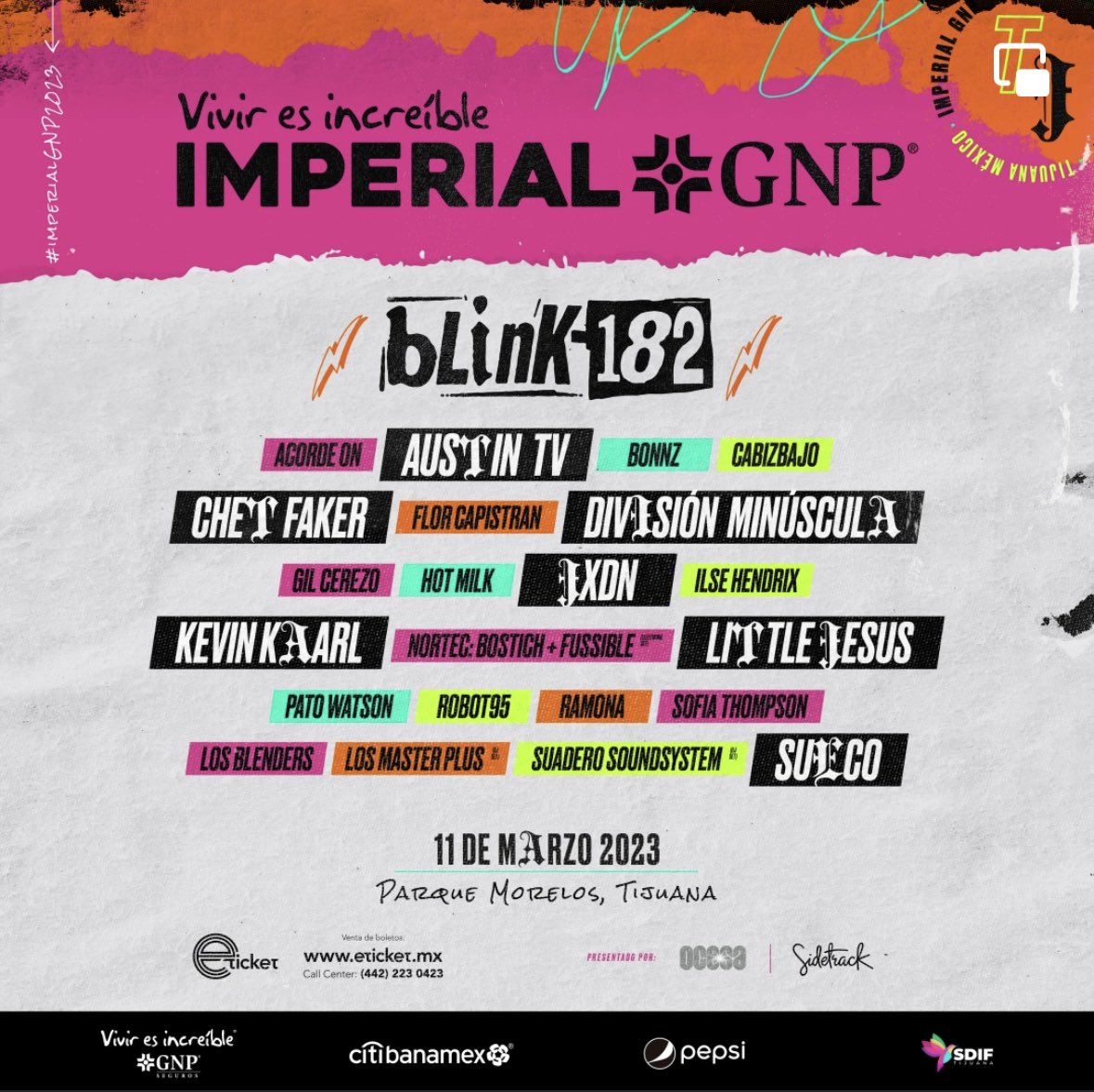 Esta es la agenda de conciertos y festivales en México para 2023