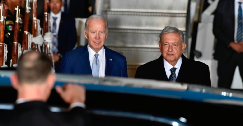 Las fotos y los videos de la llegada de Joe Biden al AIFA, en su primera visita a México