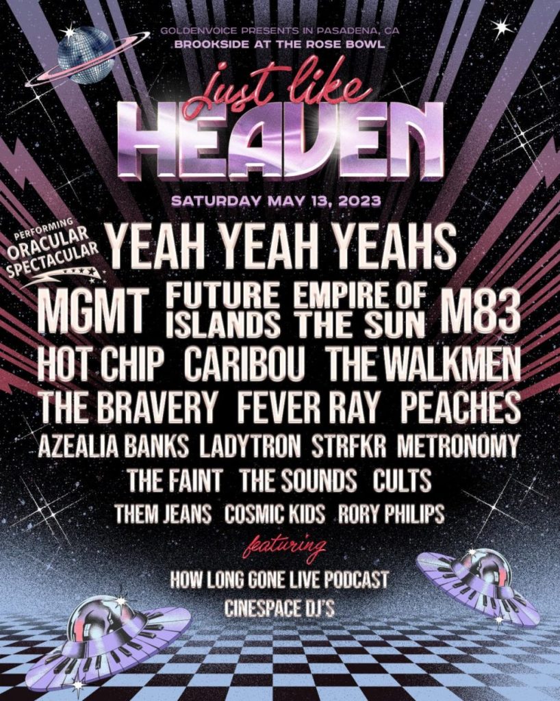 Festivales en California 2023 Just Like Heaven