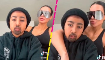 ¿Por Kanye? El video de Kim Kardashian y su hija que ha creado polémica en TikTok