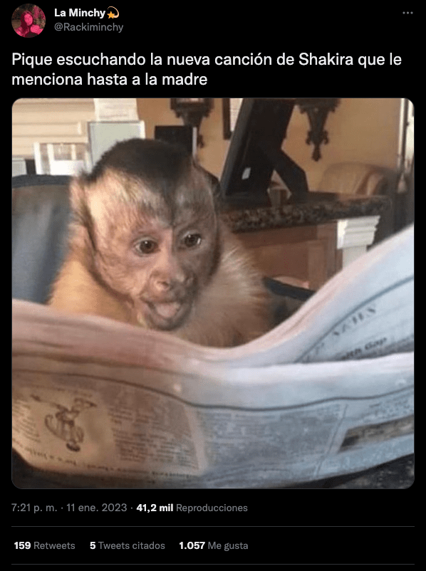 Saluditos a Piqué: Así los memes a la sesión de Bizarrap con Shakira