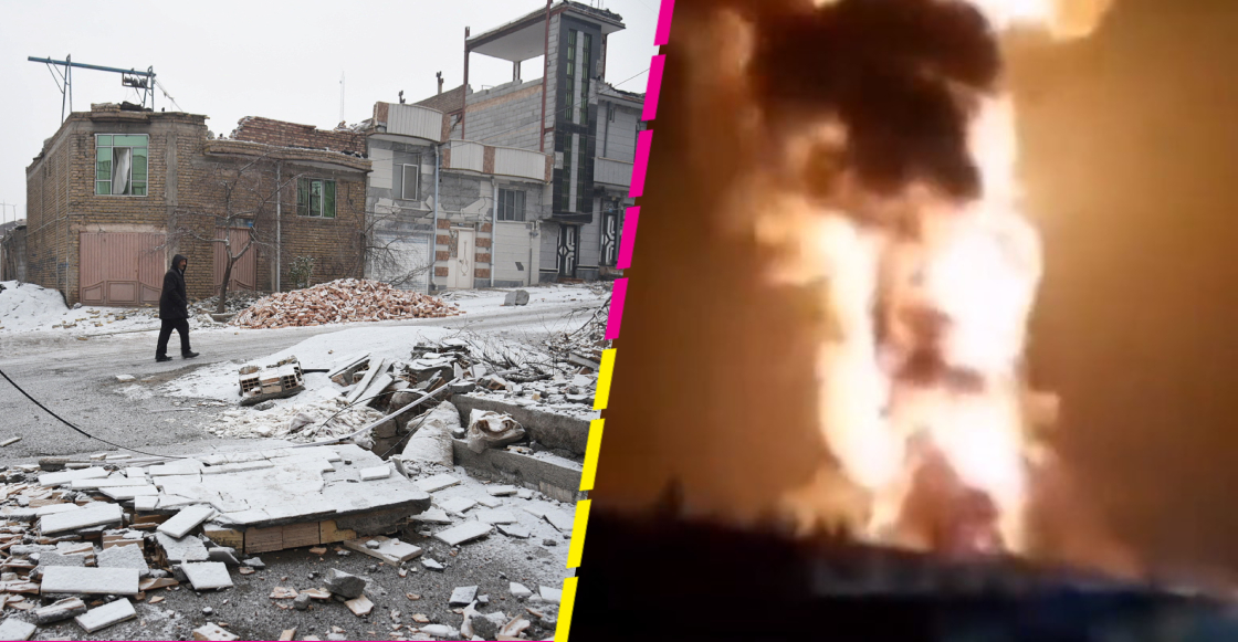 Muertos y heridos por un ataque militar y un sismo que "coincidieron" en Irán
