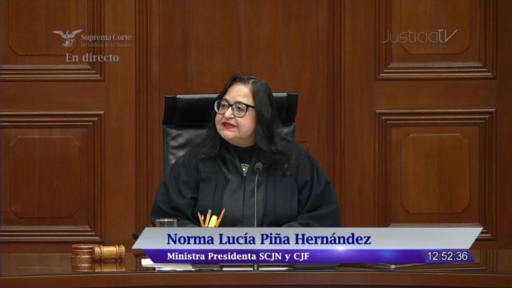 Norma Lucía Piña Hernández, nueva presidenta de la SCJN