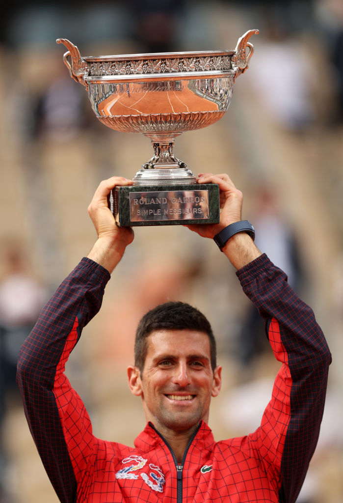 Novak Djokovic llegó a 23 grandes en su historia