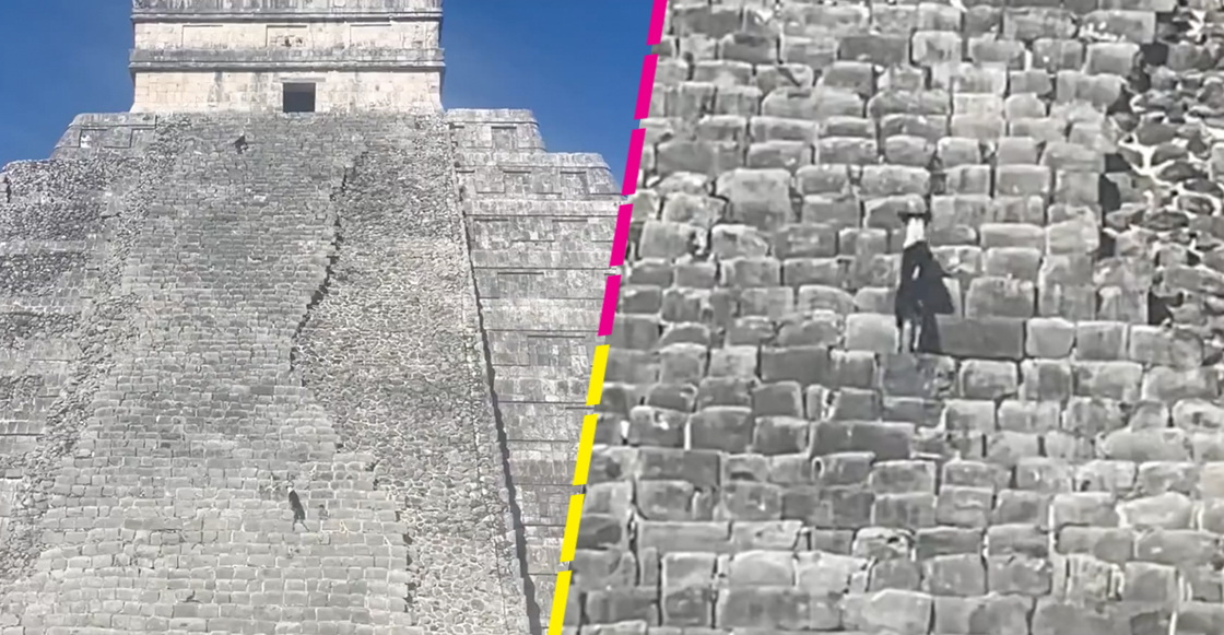 perritos-subiendo-piramide-chichen-itza