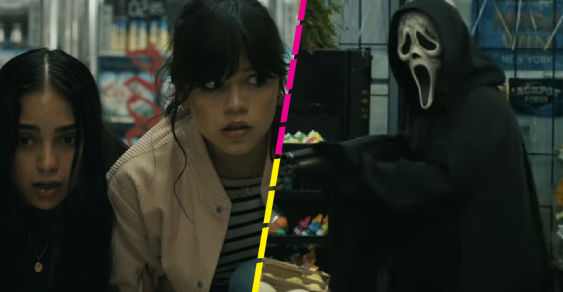 Jenna Ortega y Melissa Barrera escapan de Ghostface el tráiler oficial de 'Scream 6'