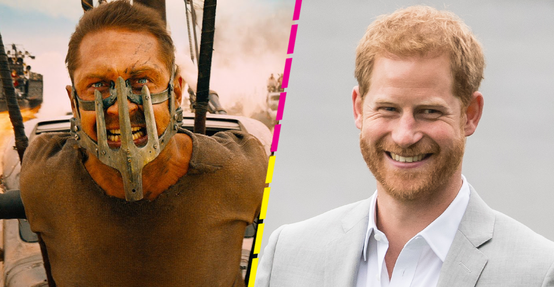 Tom Hardy le prestó su traje de 'Mad Max' al Príncipe Harry para pasar desapercibido en una fiesta