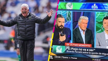Tuca Ferretti llamó al aire a Alvaro Morales en Futbol Picante