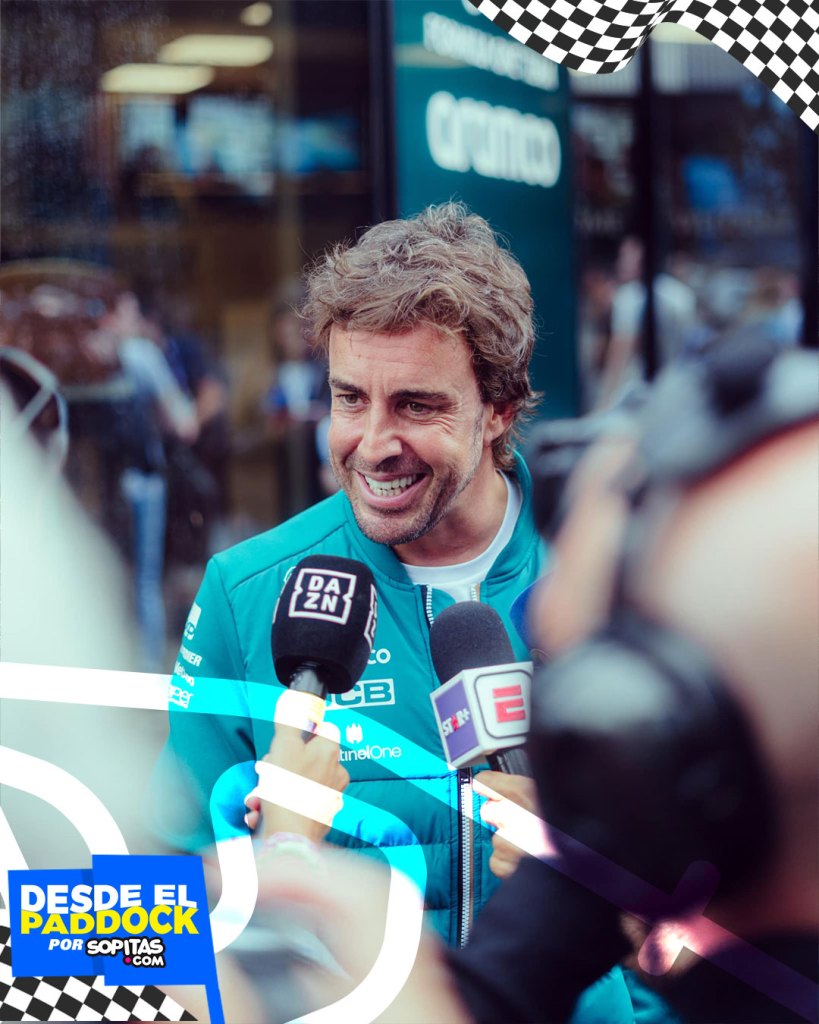 La sonrisa de Fernando Alonso lo dice todo