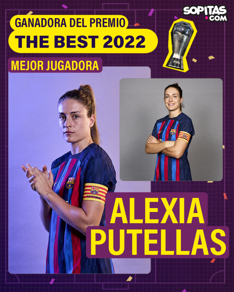 Alexia Putellas gthe best 2022