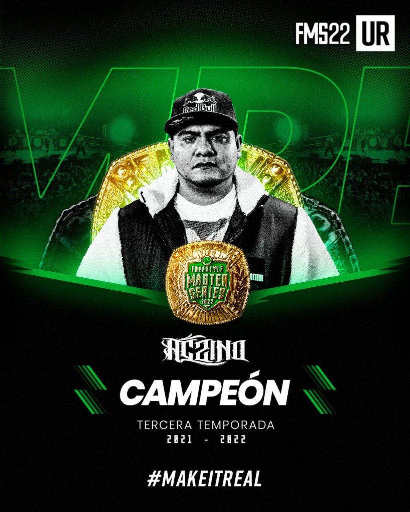 Aczino campeón de FMS México