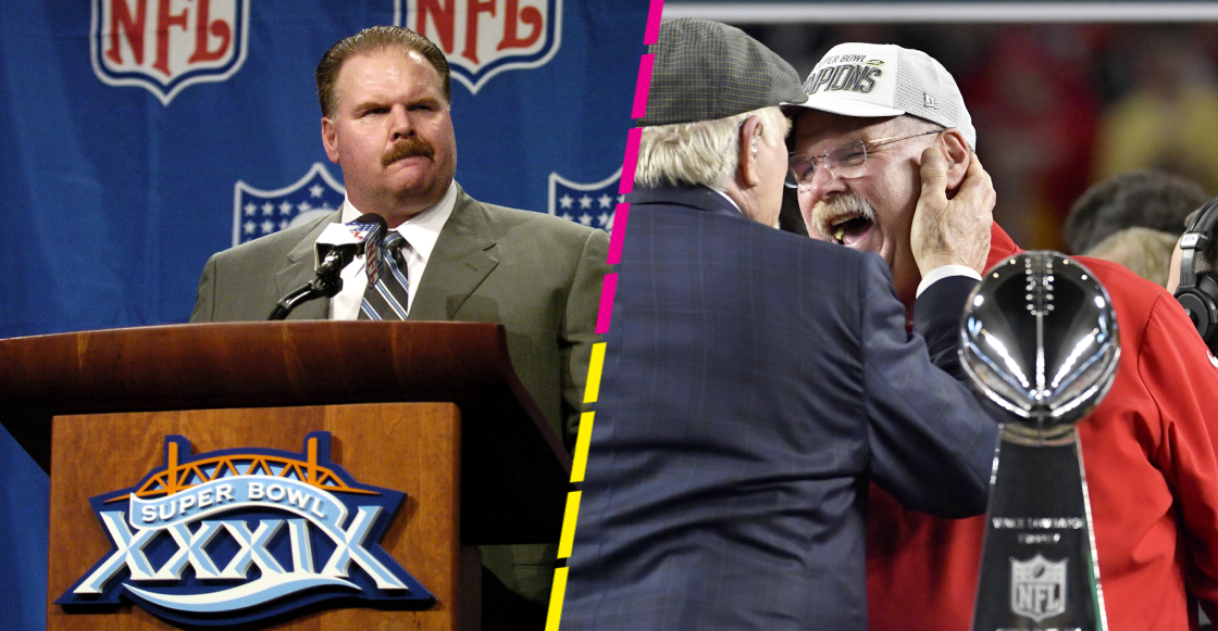 Andy Reid, el entrenador en jefe que llevó a Eagles y a Chiefs a un Super Bowls diferentes