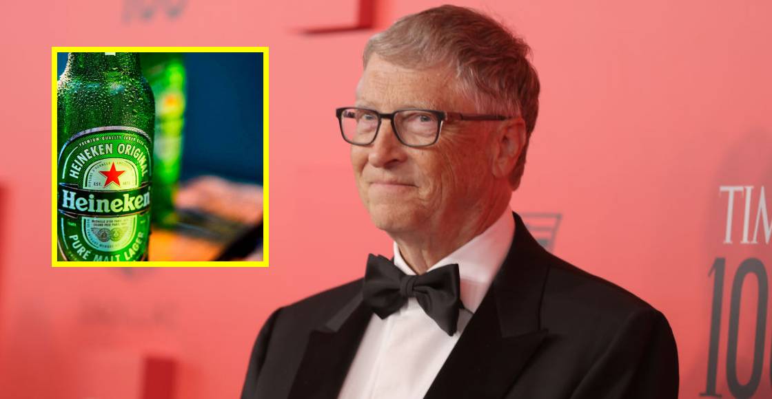 El magnate Bill Gates compró acciones de Heineken