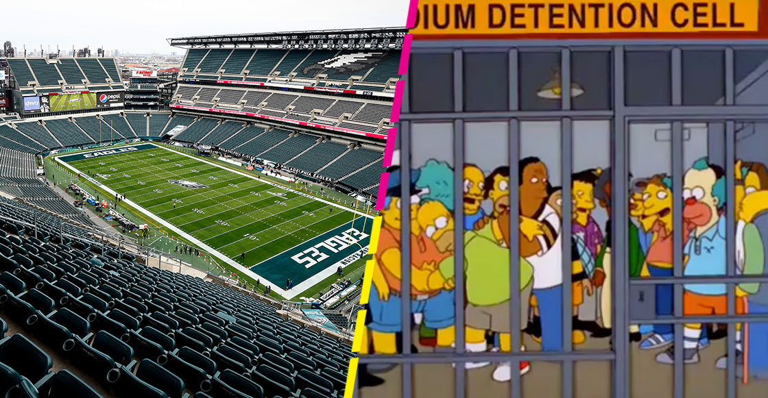 La historia de 'Eagles Court', una cárcel real dentro del estadio de los Philadelphia Eagles